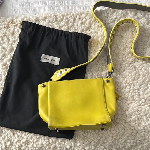 Pantera Yellow Crossbody Bag - Picture 1 of 1